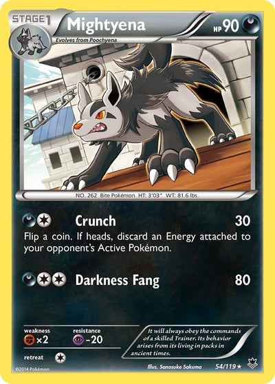 Image for Mightyena (XY - Phantom Forces) (54/119) - Pokemon