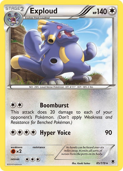 Image for Exploud (XY - Phantom Forces) (85/119) - Pokemon