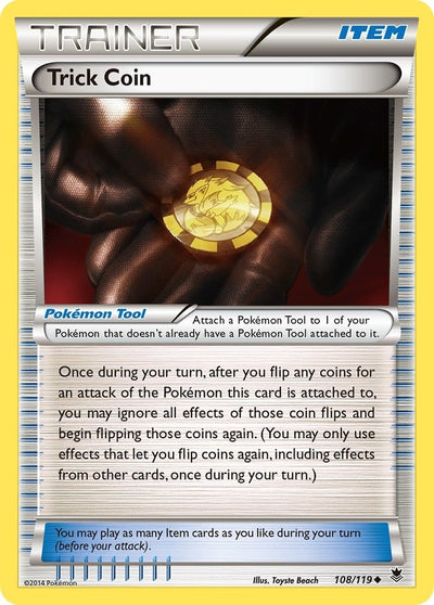 Image for Trick Coin (XY - Phantom Forces) (108/119) - Pokemon