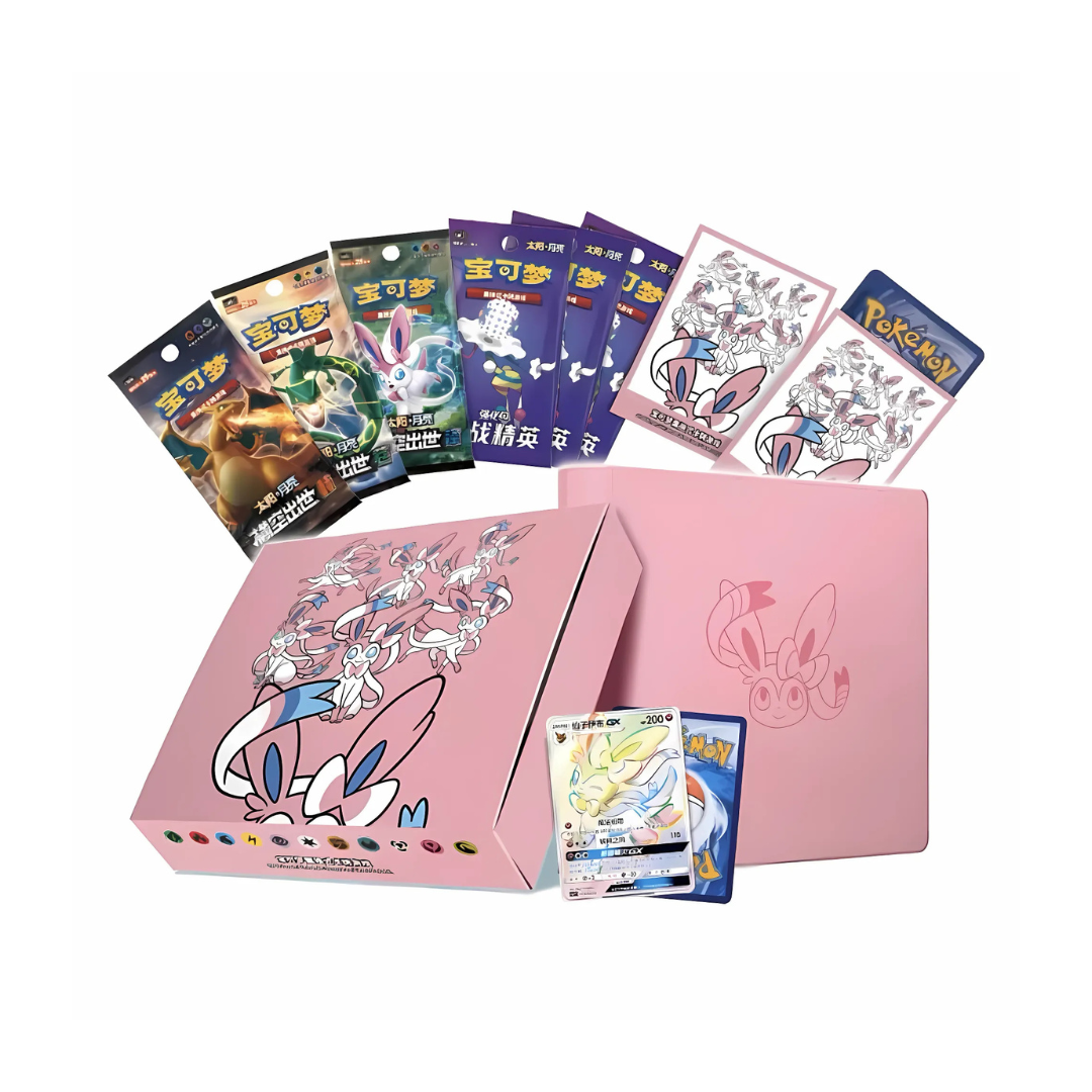 Pokémon Eevee GX Set Gift Box Sylveon - Simplified Chinese 