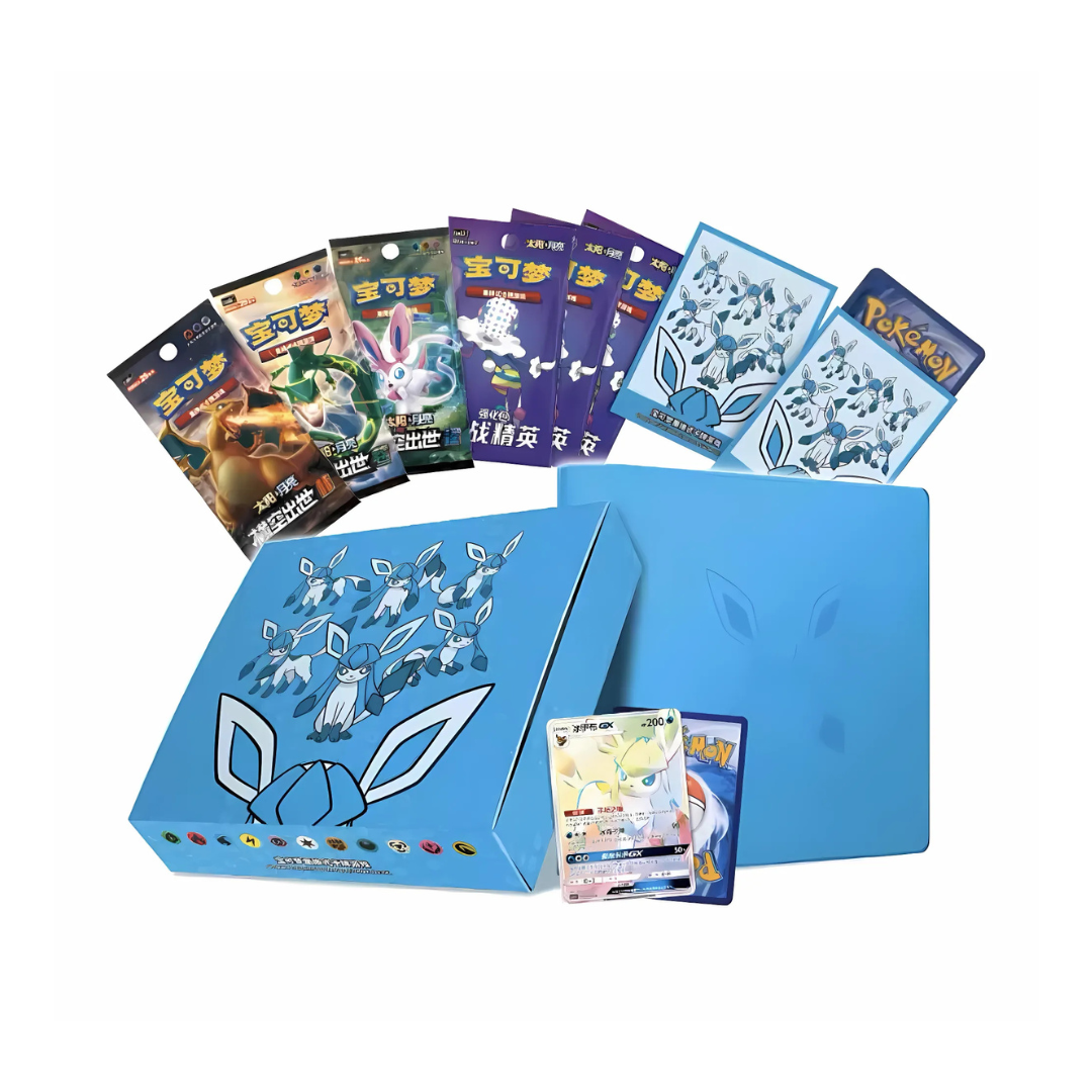 Pokémon Eevee GX Set Gift Box Glaceon - Simplified Chinese 