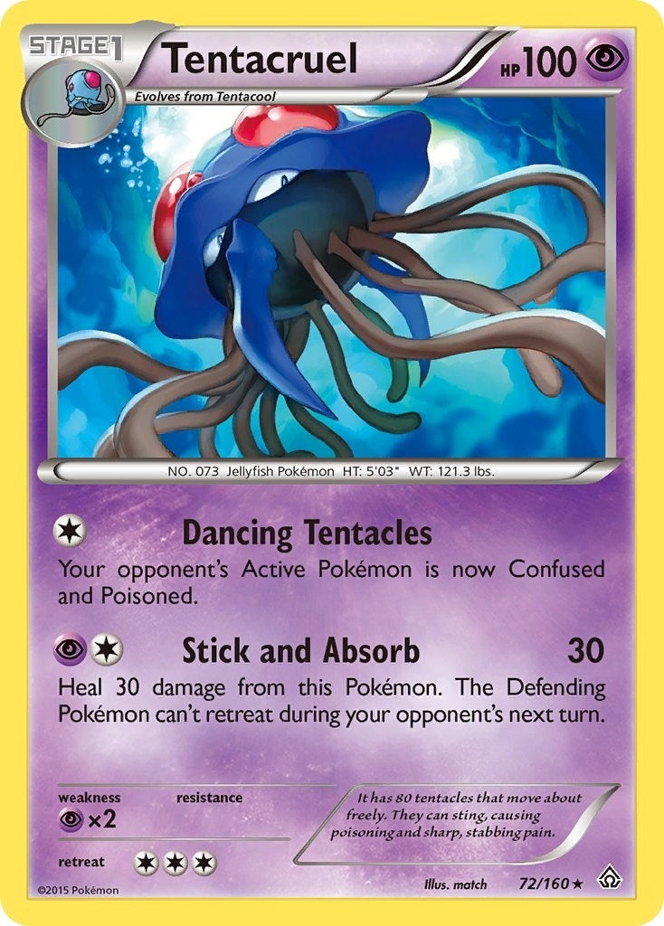 Image for Tentacruel (XY - Primal Clash) (72/160) - Pokemon