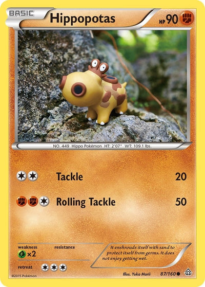 Image for Hippopotas (XY - Primal Clash) (87/160) - Pokemon