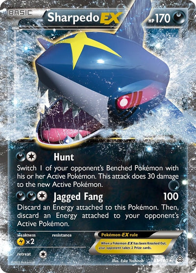 Image for Sharpedo EX (XY - Primal Clash) (91/160) - Pokemon