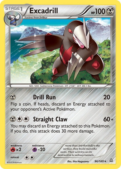 Image for Excadrill (XY - Primal Clash) (96/160) - Pokemon