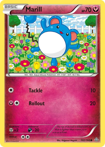 Image for Marill (XY - Primal Clash) (102/160) - Pokemon