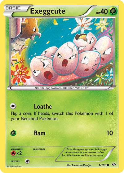 Image for Exeggcute (XY - Roaring Skies) (1/108) - Pokemon