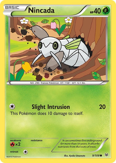 Image for Nincada (XY - Roaring Skies) (9/108) - Pokemon