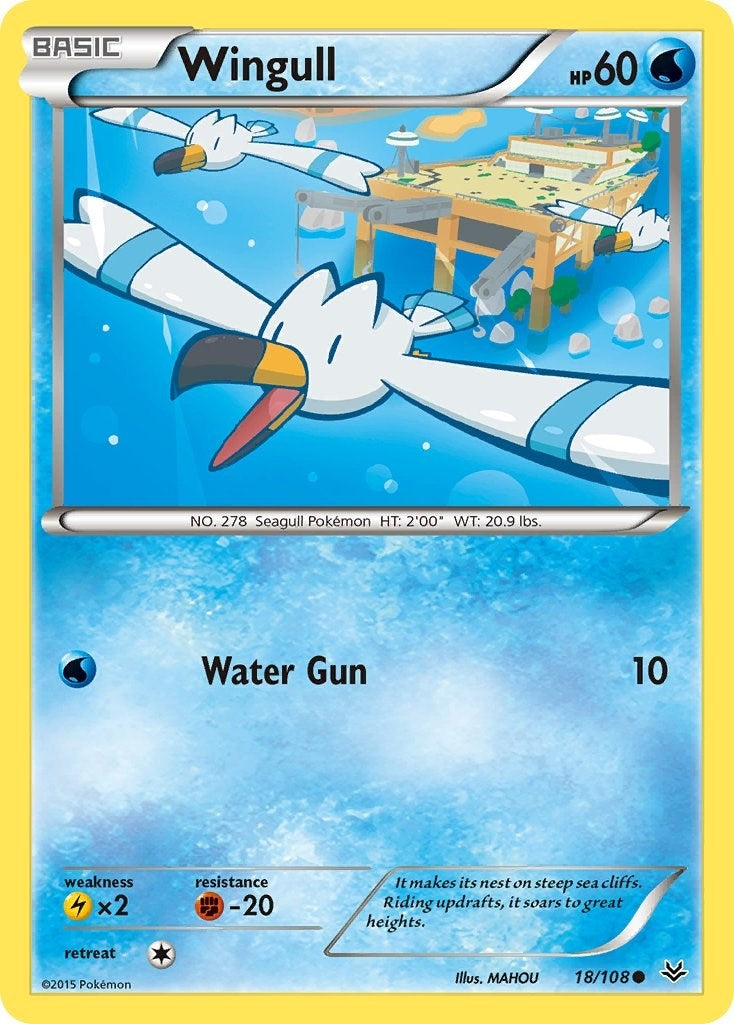 Image for Wingull (XY - Roaring Skies) (18/108) - Pokemon