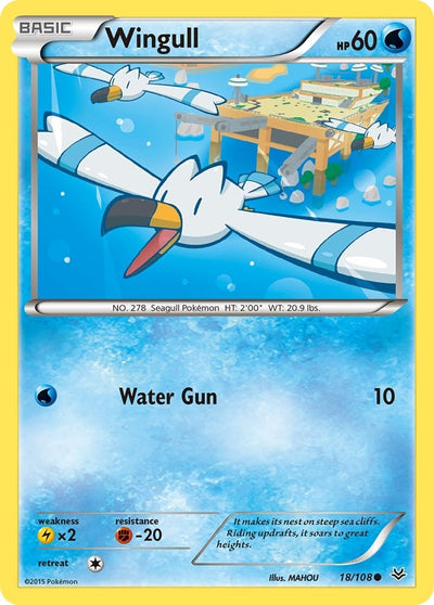 Image for Wingull (XY - Roaring Skies) (18/108) - Pokemon