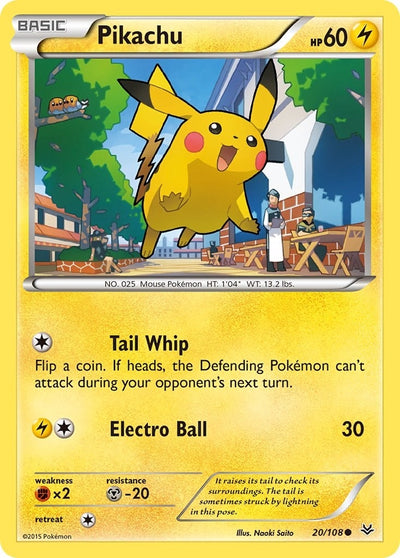 Image for Pikachu (XY - Roaring Skies) (20/108) - Pokemon