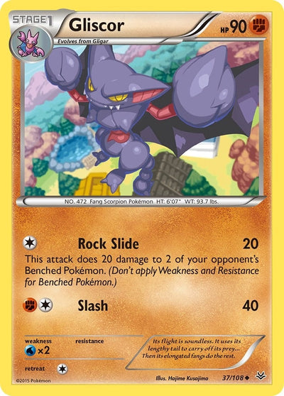 Image for Gliscor (XY - Roaring Skies) (37/108) - Pokemon