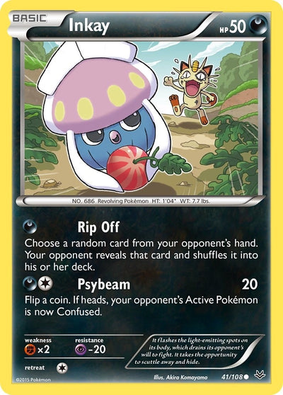 Image for Inkay (XY - Roaring Skies) (41/108) - Pokemon