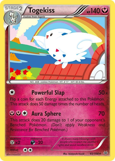 Image for Togekiss (45) (XY - Roaring Skies) (45/108) - Pokemon