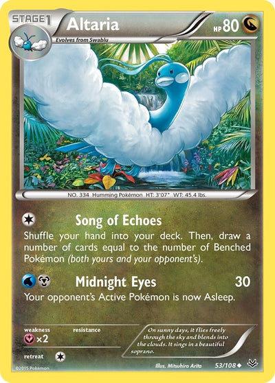 Image for Altaria (53) (XY - Roaring Skies) (53/108) - Pokemon