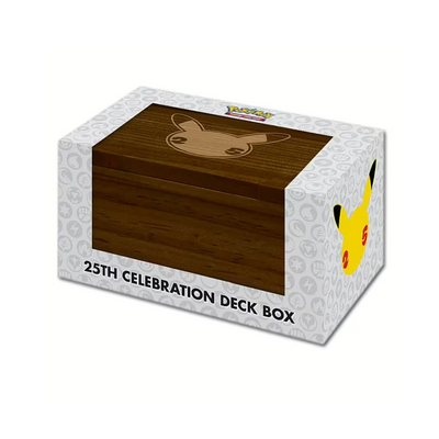 Pokemon 25th Celebration Deck Box