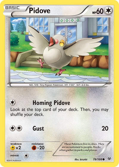 Image for Pidove (XY - Roaring Skies) (78/108) - Pokemon