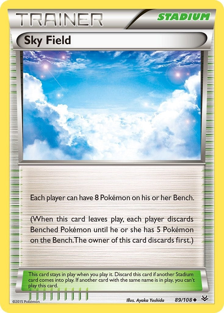 Image for Sky Field (XY - Roaring Skies) (89/108) - Pokemon