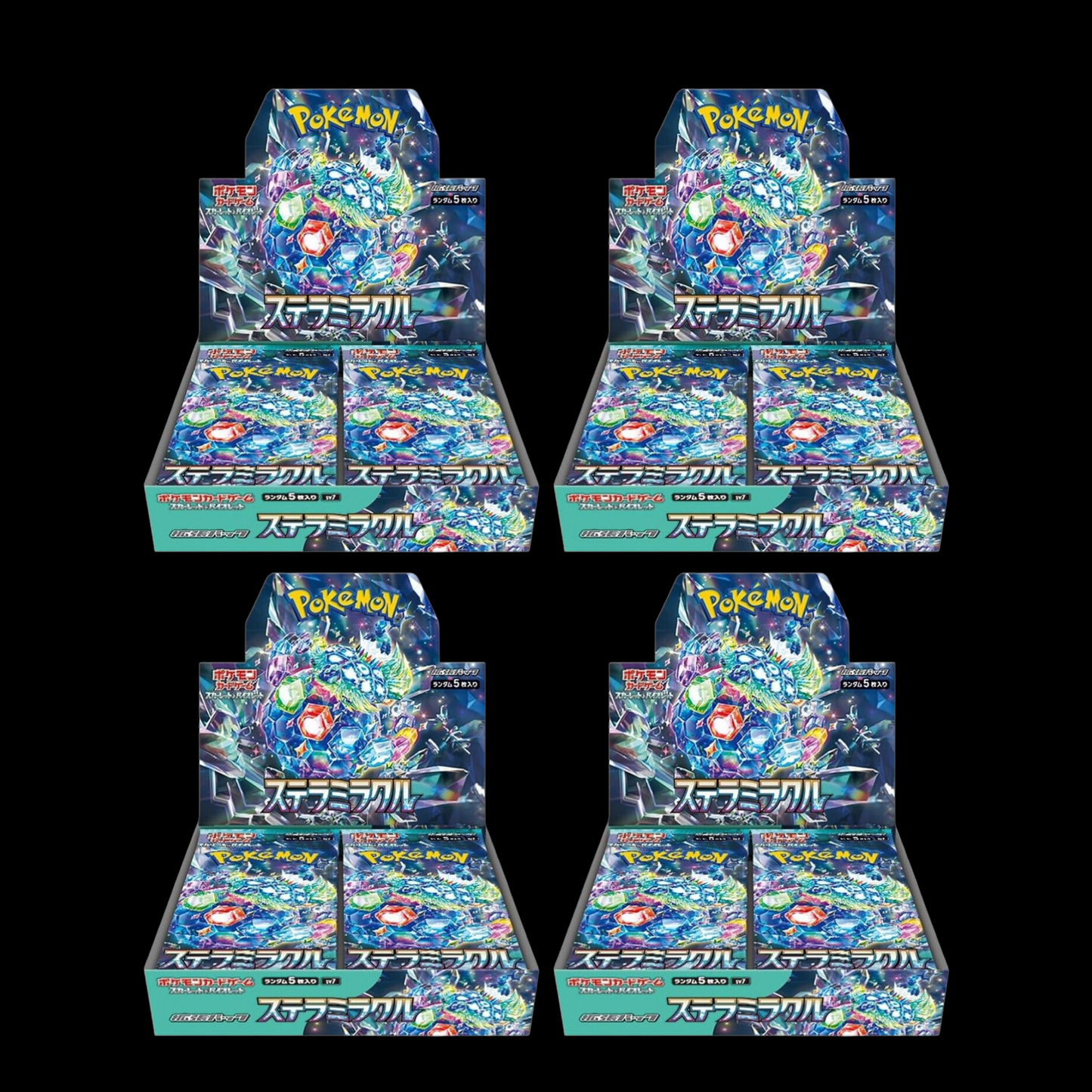 Pokémon Stellar Miracle sv7 - Japanisch (4 Box)