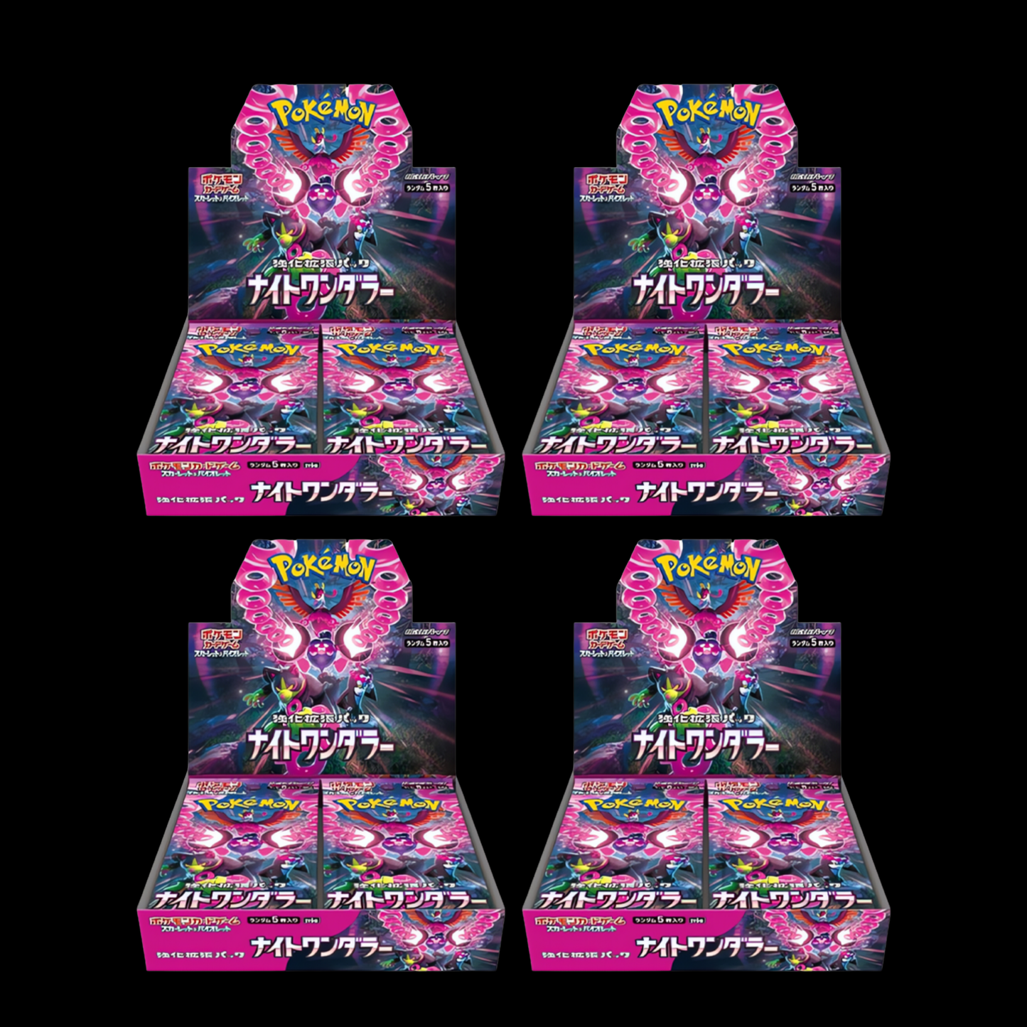 Pokémon Night Wanderer sv6a - Japanisch (4 Box)