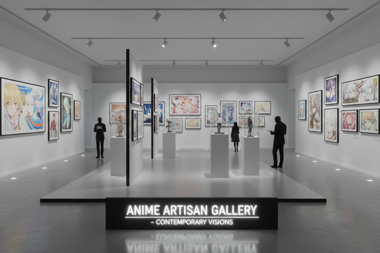 Banner mit anime art galery